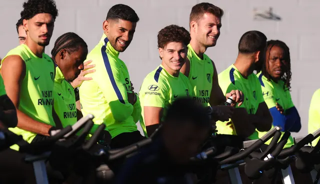 Carballo: "Ya no hay titulares y suplentes en el Atleti"
