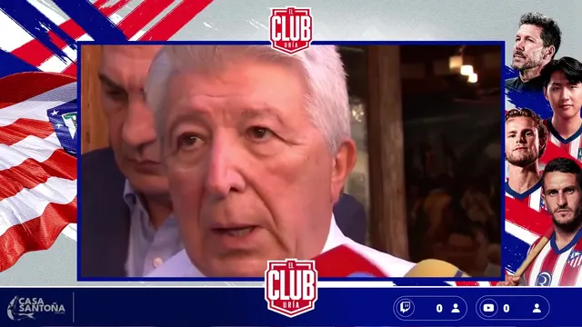 Cerezo: "Si Simeone quiere estar otros 15 años, estará"