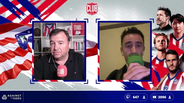 Hugo Condés: "El primer gol del Atleti lo ha metido la madre de Koke"