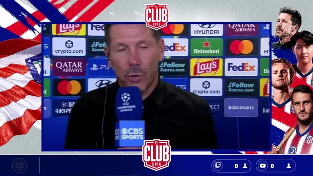 Momento viral en televisión: Simeone, Henry y 'el de las gafas'