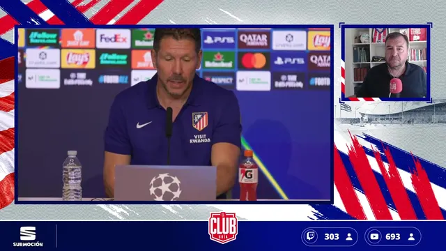 Simeone: "¿Final en el Metropolitano? Partido a partido, ahí somos fuertes"